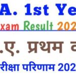 BA 1st Year Exam Result 2022 { ba 1स्ट ईयर एग्जाम रिजल्ट यहां देखे } B.A. First Year Exam Result 2022