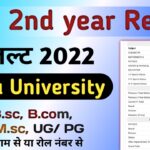 CCS University B.sc 2nd year Result 2022 : बीएससी रिजल्ट 2022: Meerut University Result ccsuniversity.ac.in