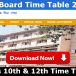 UP Board exam date 2023 Class 10, 12 Time table