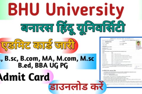 BHU Admit Card 2024