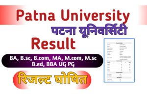Patna University result