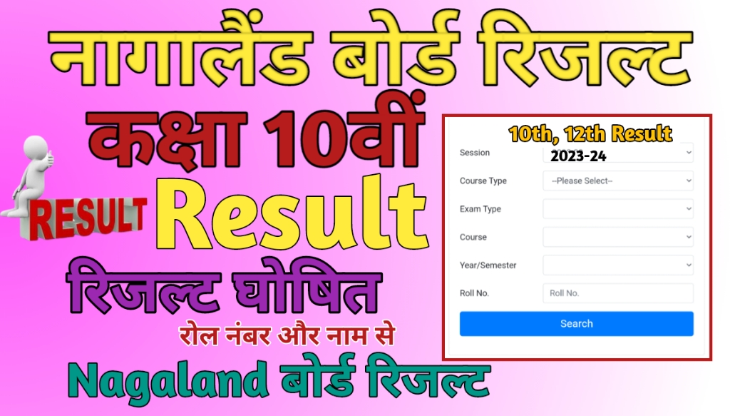 Nagaland Board 10th Result 2024