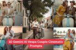 10 Gemini AI Vespa Couple Cinematic Prompts